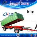 China Munufacturer 3-9t Three Way Agricultural Dump/Tipper Trailer for Sale